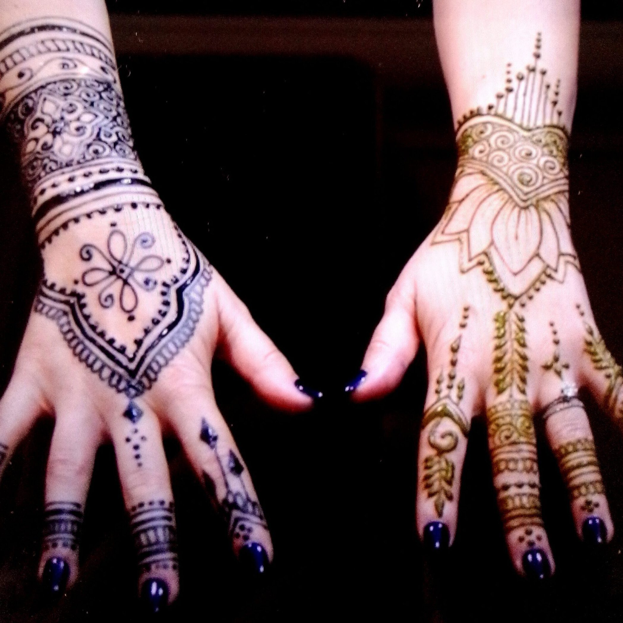 het verschil in indigo en henna kleur